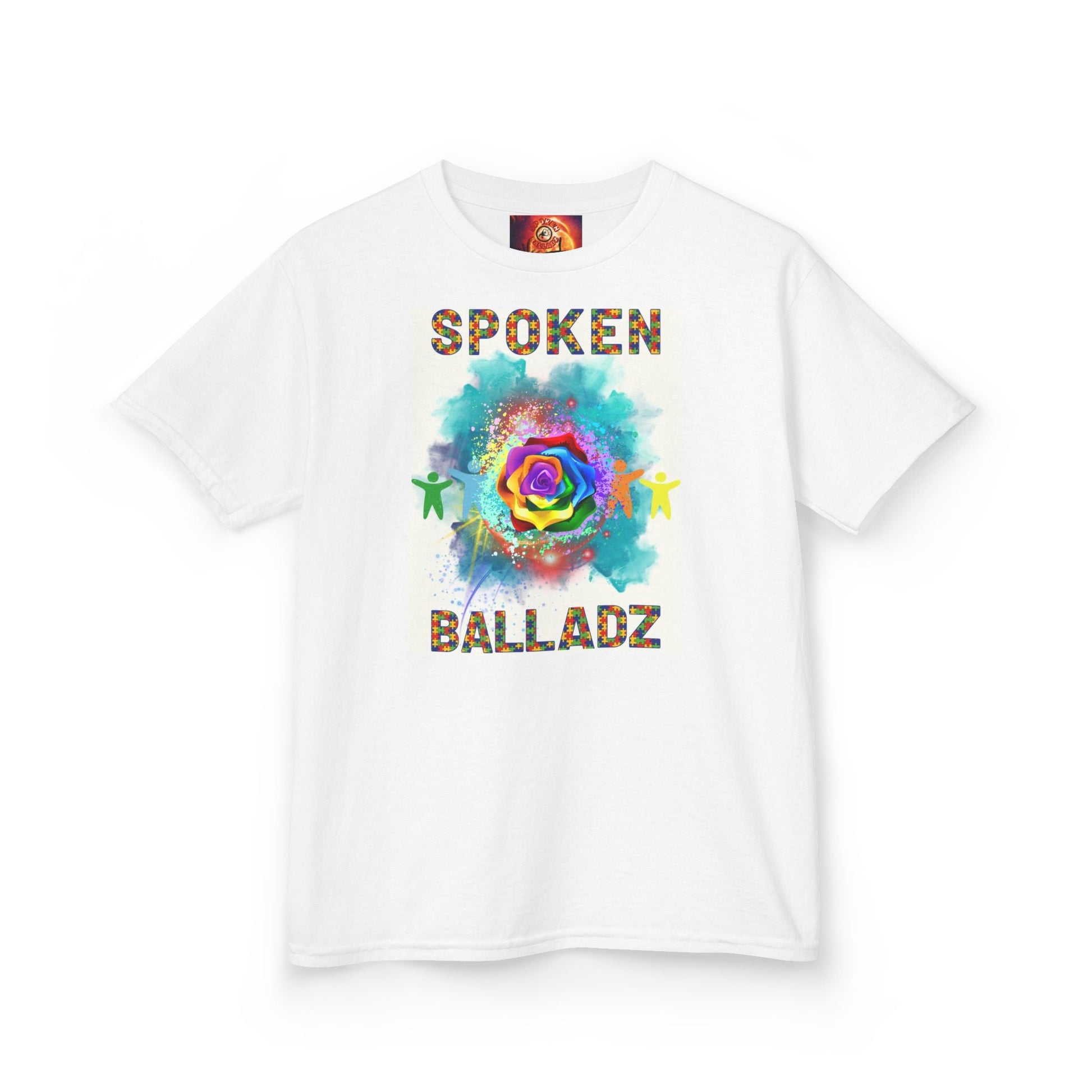 Spoken Balladz Kid's Autism Beyond The Limit Designer Tee Printify