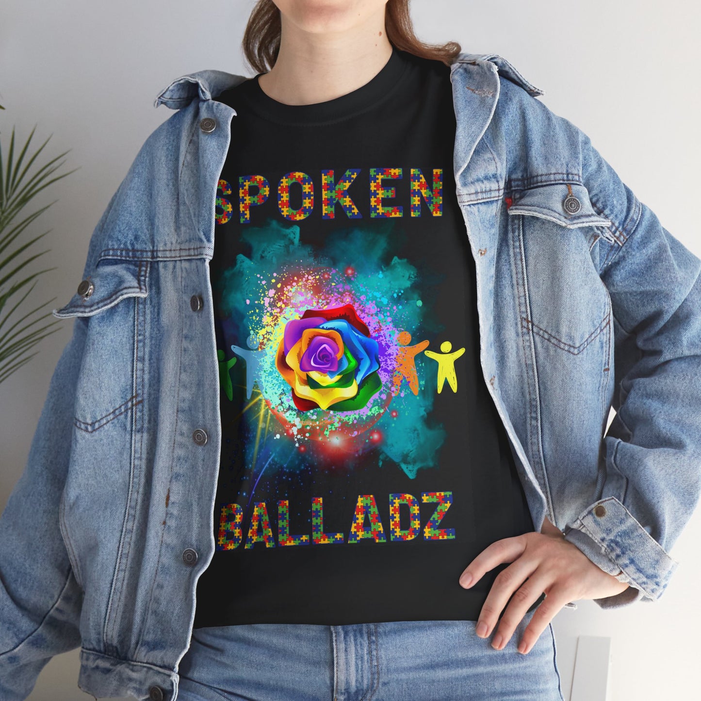 Spoken Balladz Autism Beyond The Limit (Adults) Designer T-Shirt