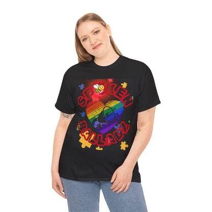 Spoken Balladz Autism Beyond The Limit With Love (Adults) Designer T-Shirt