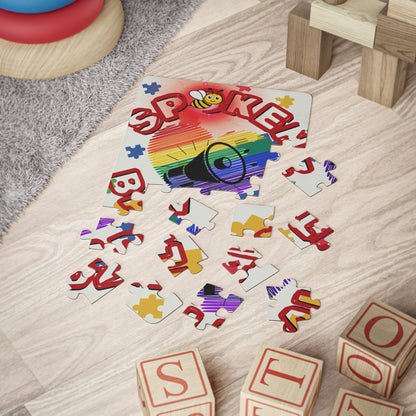 Spoken Balladz Autism Beyond The Limit With Love Kids' 30-Piece Puzzle Printify
