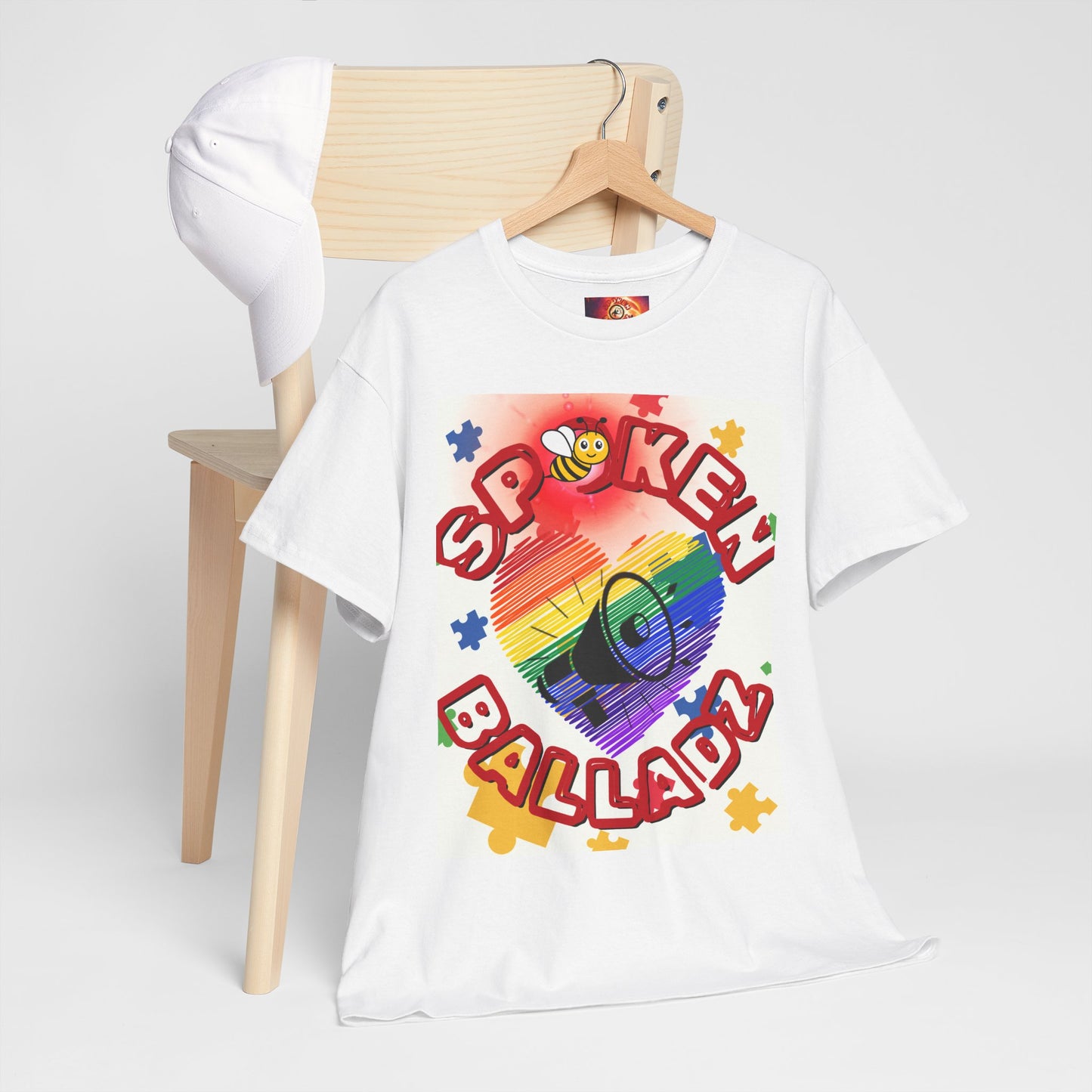 Spoken Balladz Autism Beyond The Limit With Love (Adults) Designer T-Shirt