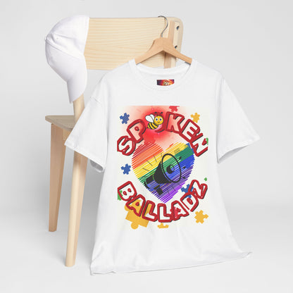 Spoken Balladz Autism Beyond The Limit With Love (Adults) Designer T-Shirt