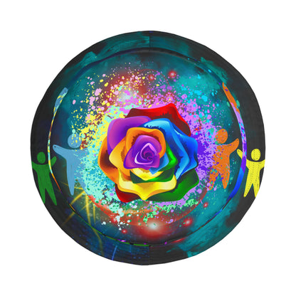 Spoken Balladz Vibe Bucket Hat - Colorful Artistic Headwear for Autism Awareness
