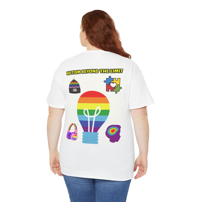 Spoken Balladz Autism Beyond The Limit With Love (Adults) Designer T-Shirt