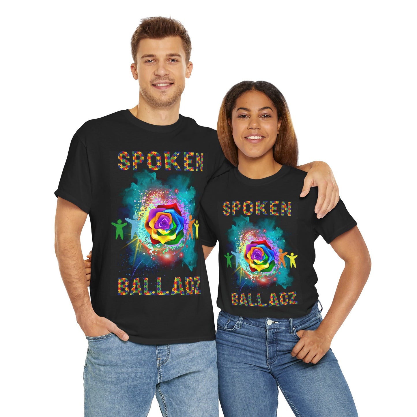 Spoken Balladz Autism Beyond The Limit (Adults) Designer T-Shirt