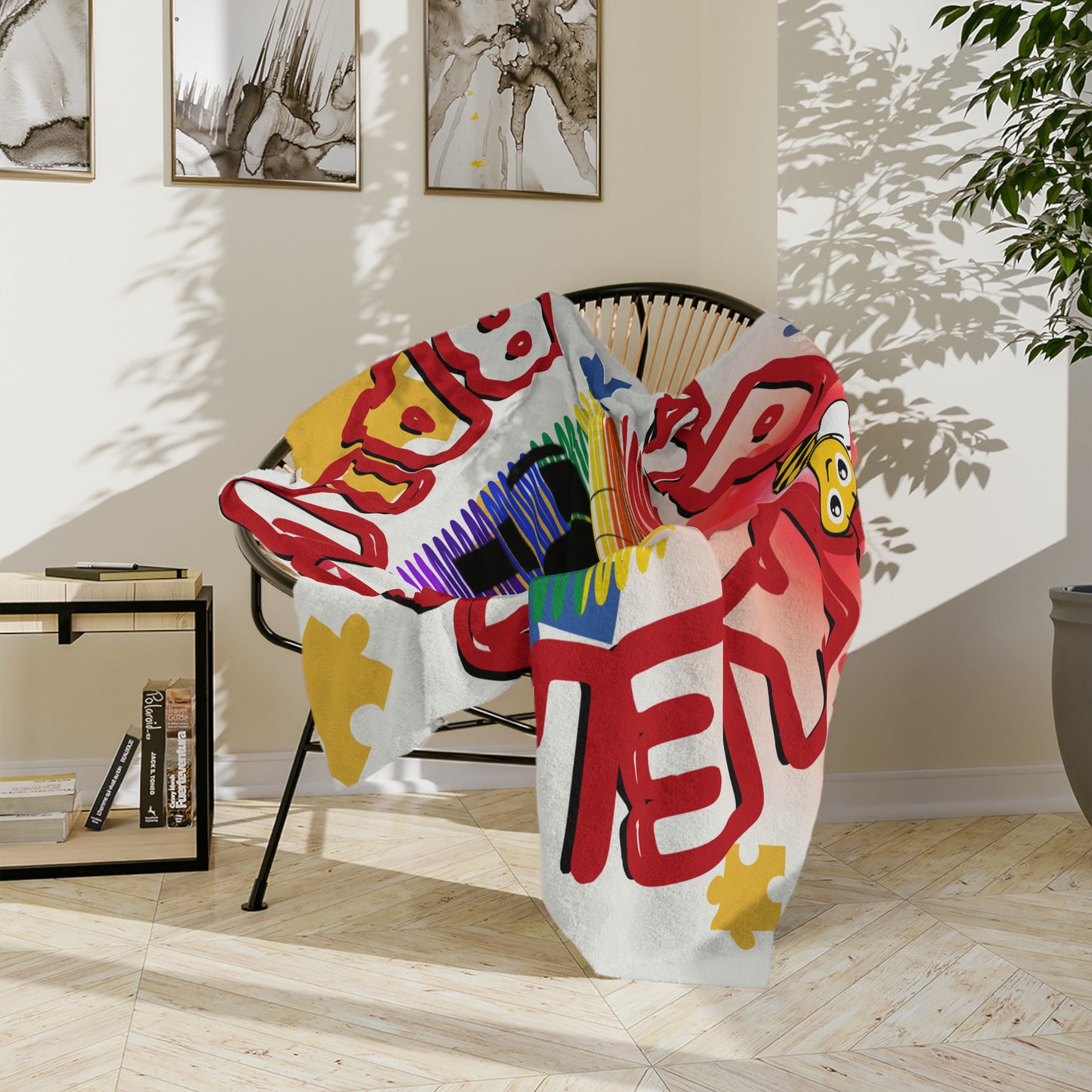 Spoken Balladz Autism Beyond The Limit With Love Microfiber Blanket