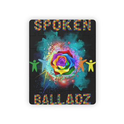 Spoken Balladz Autism Beyond The Limit Kids' Puzzle - 30-Piece No Limit Flower Printify