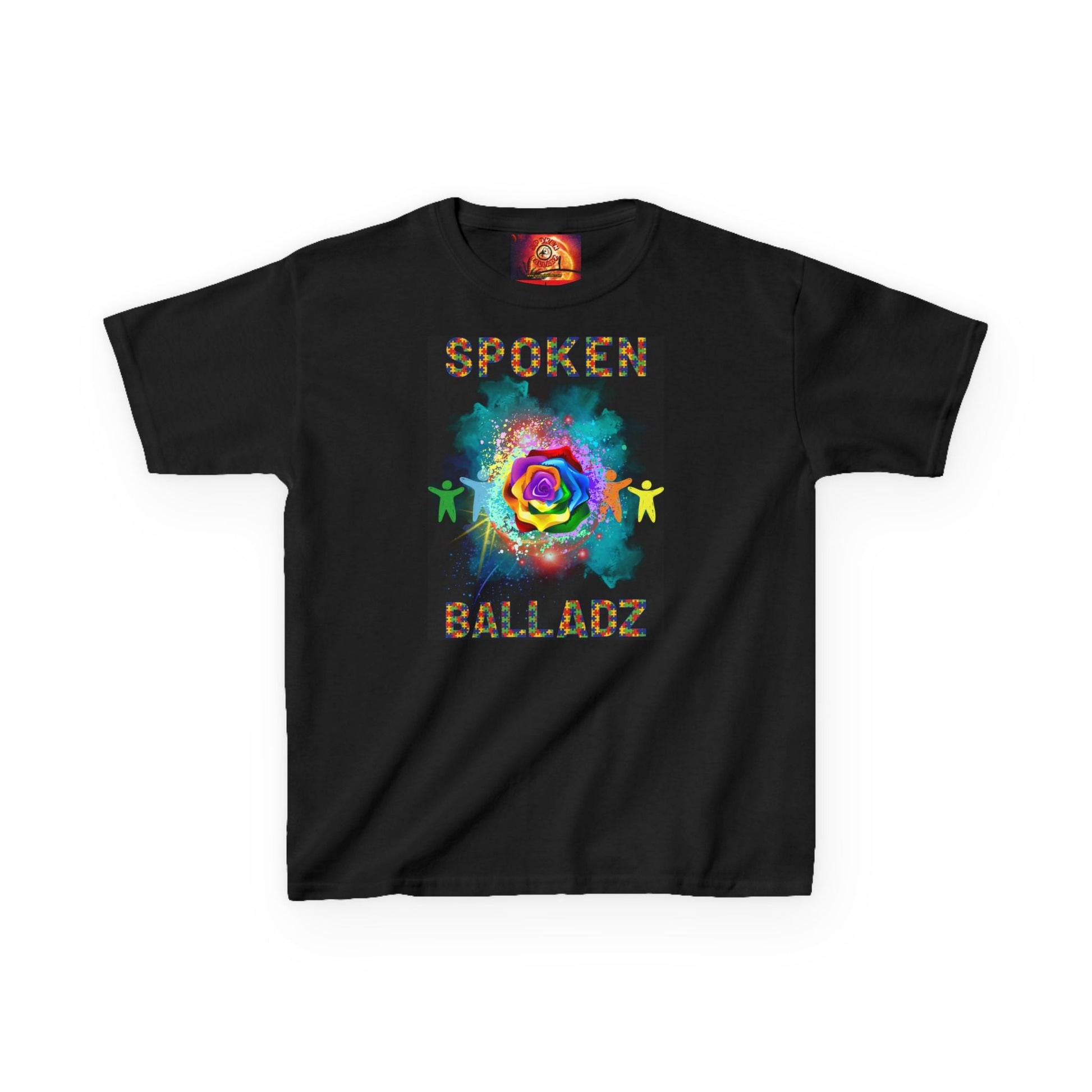 Spoken Balladz Kid's Autism Beyond The Limit Designer Tee Printify