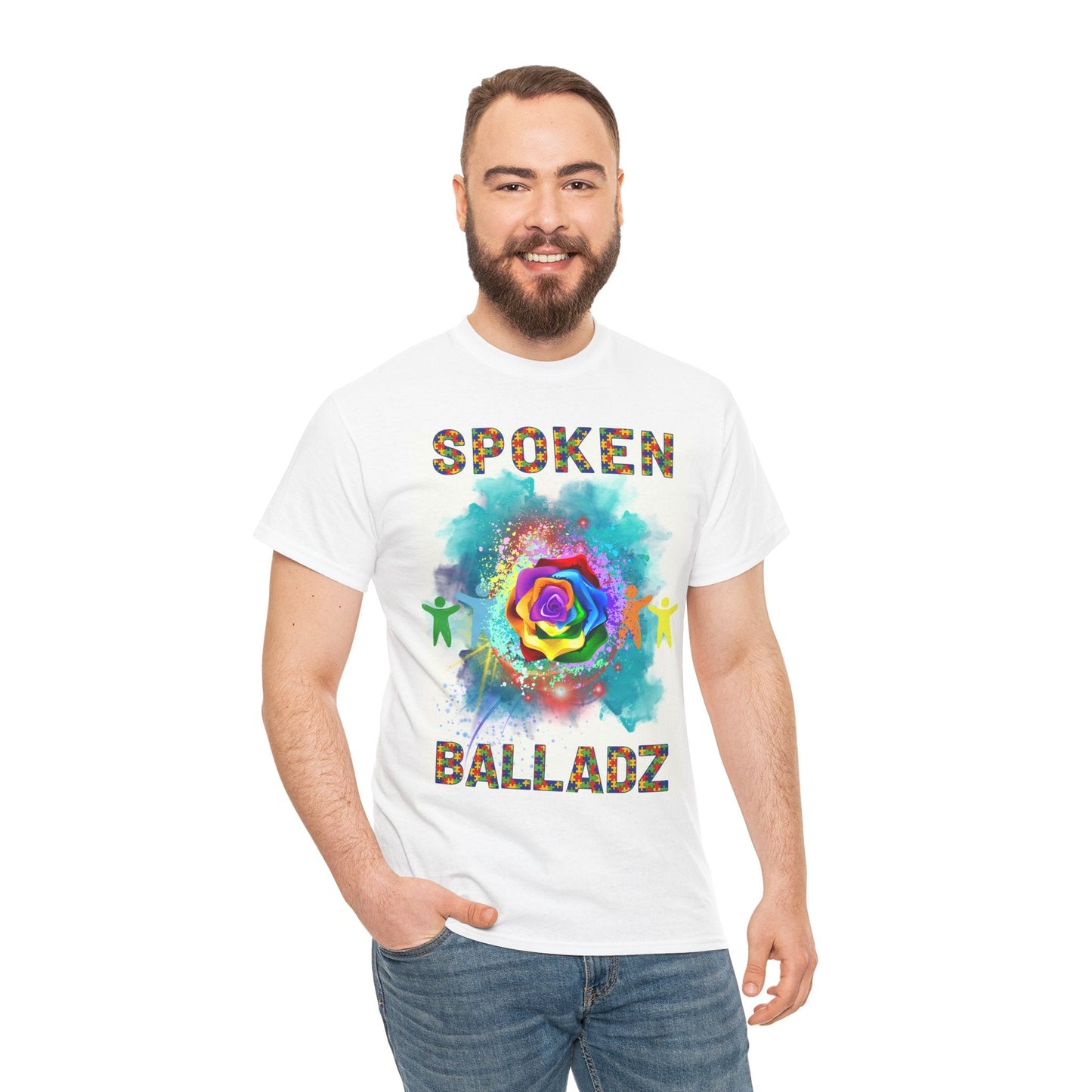 Spoken Balladz Autism Beyond The Limit (Adults) Designer T-Shirt Printify
