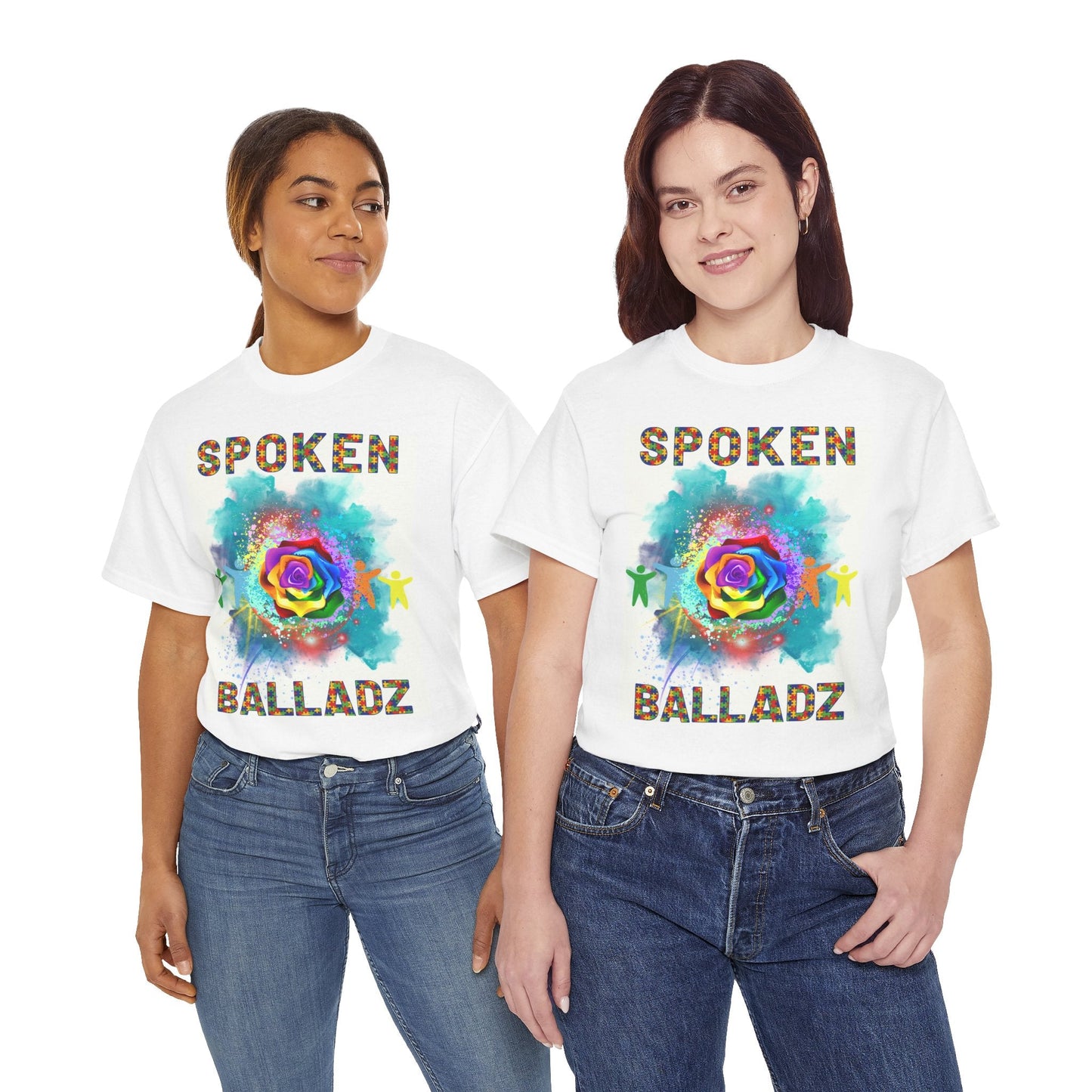 Spoken Balladz Autism Beyond The Limit (Adults) Designer T-Shirt Printify