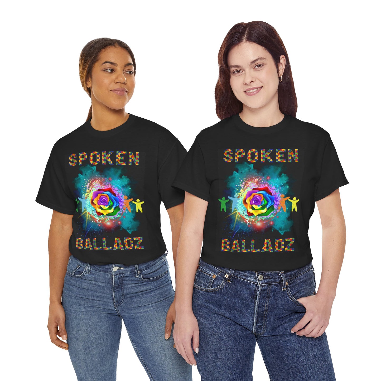 Spoken Balladz Autism Beyond The Limit (Adults) Designer T-Shirt